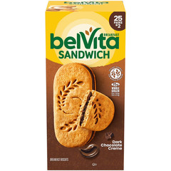 belVita Dark Chocolate Creme Breakfast Biscuits 25 pk. (