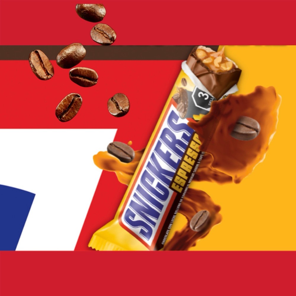 5X SNICKERS SABOR ESPRESSO 🇲🇽 Special Edition Chocolate Candy Bar – 41g