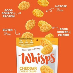 Whisps Cheese Crisps Variety Pack | Protein Chips | 2.12 Ounce (Pack of 6)