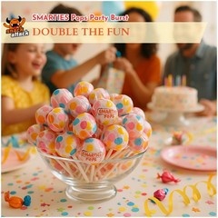 SMARTIES POPS WRAPPED ~ fruity, fun lollipops ~ Varied ~ SHIPS FREE