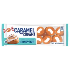 Goetze Caramel Creams Honey Bun Candy 20 Count 1.9 oz Packs
