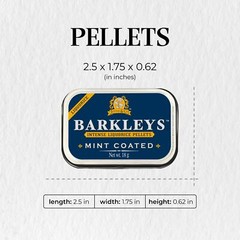 Black Licorice Candy Mint Coated – Licorice Pellets Covered with Refreshing M…