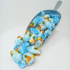 Pineapple Filled Fruit Bon Bons 2 Pounds Bulk Pineapple Hard Candy