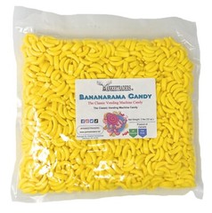 Bananarama, Banana Candy 3, 2lb Bags (6 lbs) , Bulk Vending ~ YANKEETRADERS®
