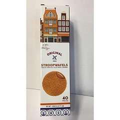 Le Chic Patissier Stroopwafels Caramel Syrup Toasted Waffles 1260g Pack 40 Pcs