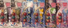 Lot Of Six (6) Assorted Flix Pop Ups 3Pcs Candy Chupa Chups Lollipop Dispenser