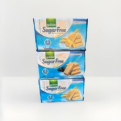 (3 PK)Gullón Sugar Free Vanilla or Chocolate Wafer Cookies 180g Cookies (3 PACK)