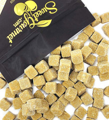 SweetGourmet Griotten Soft Salt Salmiak Liquorice Cubes Licorice Candy 1 Pound