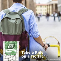 Tic Tac Freshmints 1 Ounce Pack of 12 Refreshing Gluten Free Breath Mints