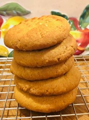 24 ( 2 dz) Homemade Peanut Butter Cookies natural ingredient old fashion deli