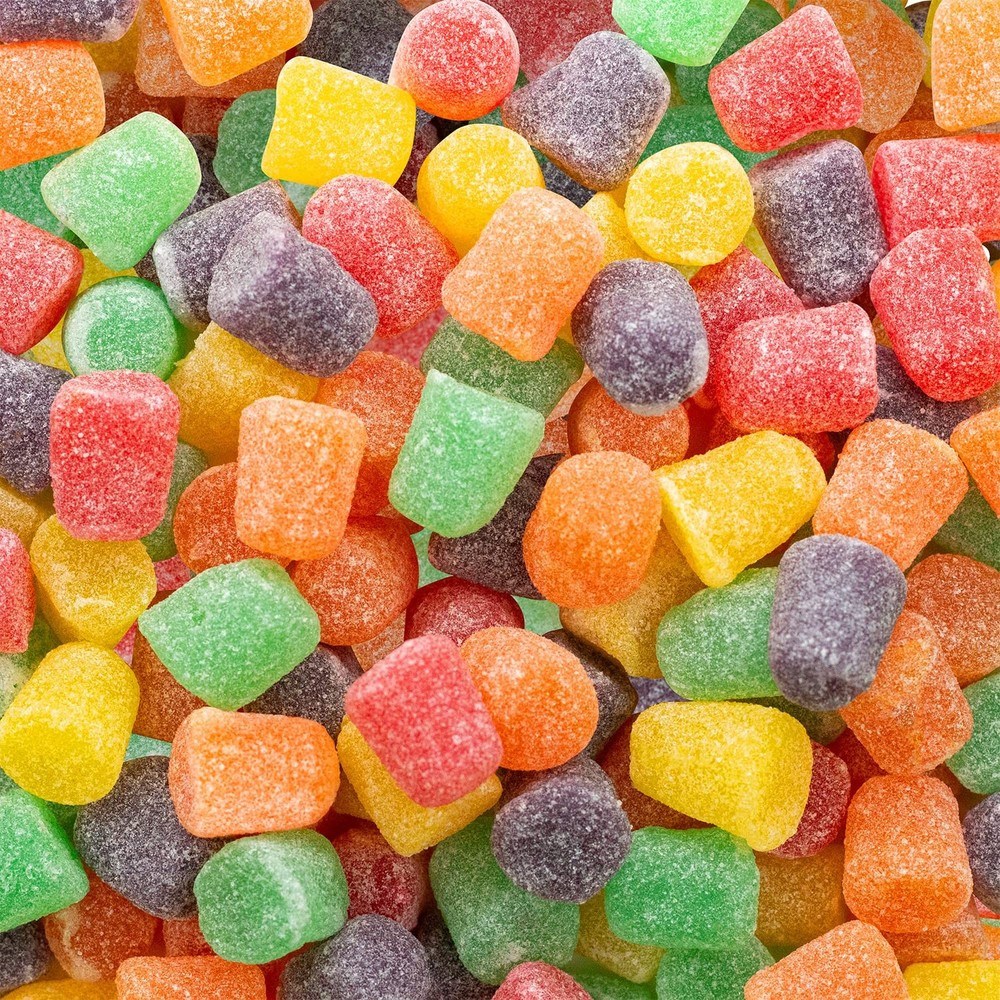 Gum Drops – 2 lb Bulk Pack – Assorted Fruit Flavors – Jelly Candy