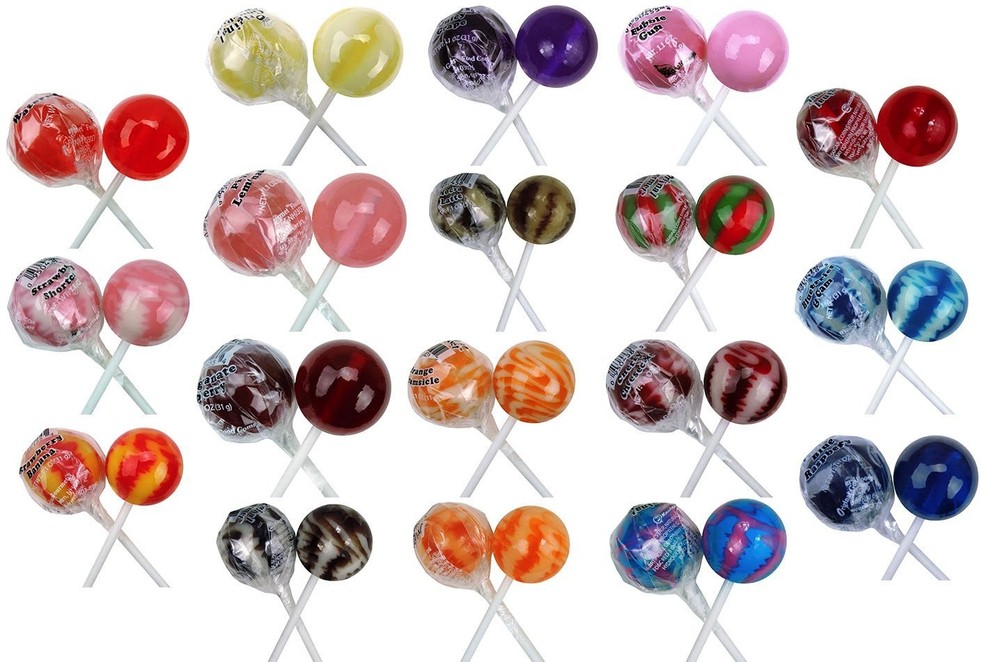 Original Gourmet Lollipops, and Cream 60 Count (Pack of 1), Random