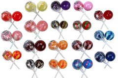 Original Gourmet Lollipops, and Cream 60 Count (Pack of 1), Random