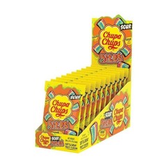 Chupa Chups Sour Bites Candy 60g x 10 Packs Chewy Sour Candy