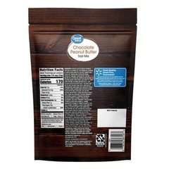 Great Value Chocolate Peanut Butter Trail Mix 22 oz Bags Pack of 2