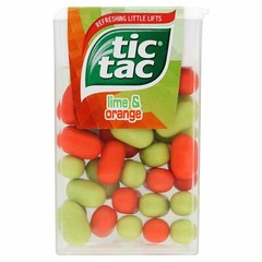 Tic Tac Lime & Orange – 18g – Pack of 1