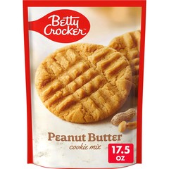 BETTER CROCKER PEANUT BUTTER COOKIE MIX 17.5oz POUCH – PACK OF 3