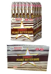 Atkinson’s Crunchy Peanut Butter Bars 36 Bars Pack Vegan Gluten Free