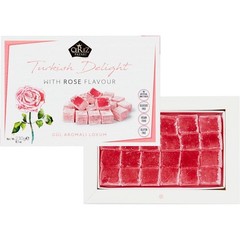 Turkish Delight Rose Flavor Soft Candy No Nuts Gourmet Snack 40 Pcs