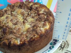 8-inch Apple Yogurt Cake with Streusel Topping*Moist & Fluffy*Birthday Cake