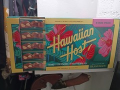 5 Boxes Hawaiian Host Island Macs Chocolate Covered Macadamia Nuts Hibiscus