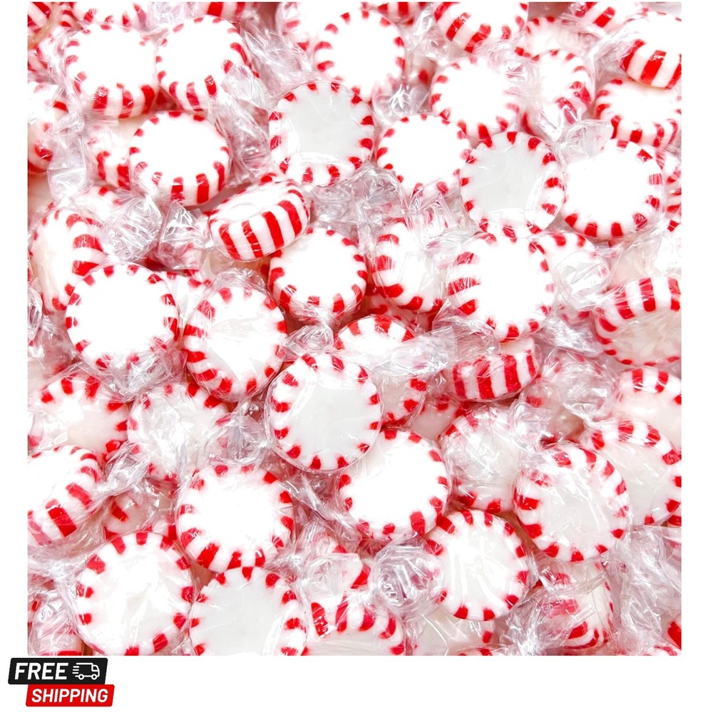Arcor Starlight Peppermint Mints | 1 Pound Bag – Approx. 75 Count | Old Fashi…