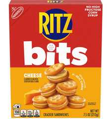 Ritz Sandwich Crackers Snacks for Kids and Adults Lunch Snacks Cheese 7.5 oz