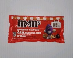 NEW M&M’s PEANUT BUTTER CINNAMON ROLL chocolate pieces 1.63 oz LIMITED EDITION