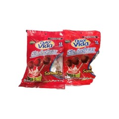 Paletas Sin Azucar 2 bags De Sandia Con Chile – Dulce Vida 12pc each