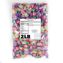 Double Assorted Fruit Flavored Bubble Gum – 5 5 Pound Bulk Bag, Multi Colored