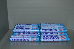 (31) Mentos Chewy Mint Candy Rolls, Mint Flavor, 1.32 oz Each, BB 09/2027