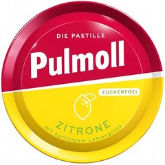 Kalfany Pulmoll LEMON flavor throat lozenges -50g- SUGAR FREE- FREE SHIPPING
