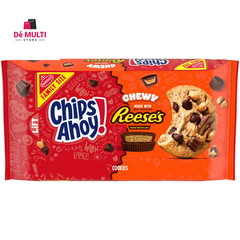 Chewy Chocolate Chip Cookies with Reese’S Peanut Butter Cups, Family Size, 14.25
