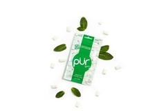 PUR 100 Xylitol Chewing Gum, Spearmint, Sugar + Aspartame Free, Vegan + Non G…