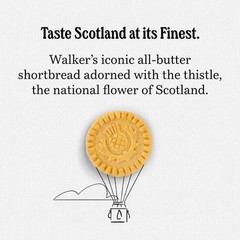 Walker’s Shortbread Rounds Pure Butter Shortbread Cookies 5.3 Oz Box Pack of 4