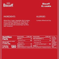 XL Biscoff Cookies Snack Packs, 3 Packs of 10 Cookie Pouches, 2 Cookies Per