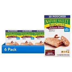 Cinnamon Almond Butter Biscuit Sandwich Bars 6 Pack 10 Count 13.5 oz