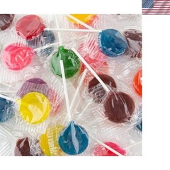 Indulge in 1Lb Classic Lollipops – Assorted Fruit Flavors for Any Occasion
