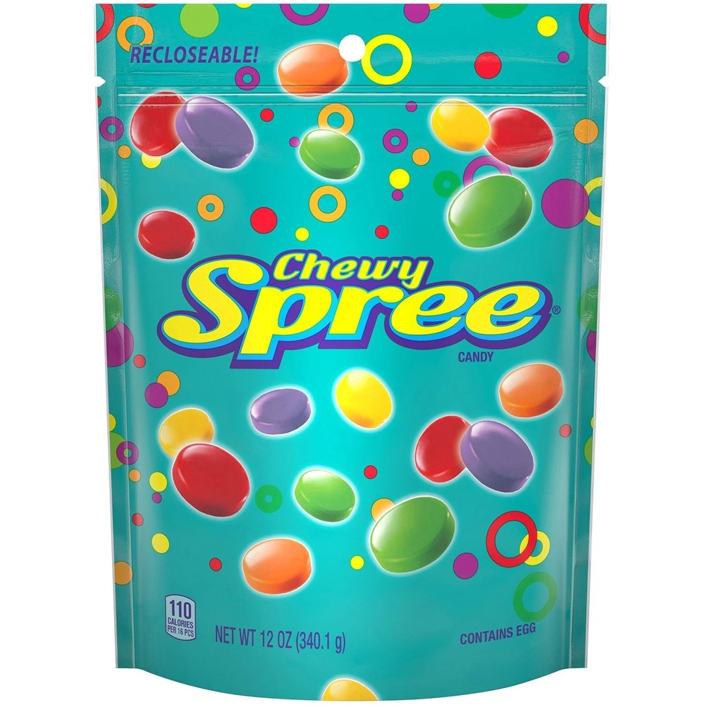 12oz Wonka Spree Assorted Hard Candy – Chewy, Treat for All Occasions