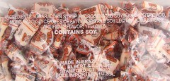 Albert’s Peach Chews 240 Count Classic Candy Alberts Bulk Candies Taffy Peaches