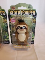 Lot Of 2 Treat Street Sloth Pooper Walking Candy Dispenser w /Candy Treat .28oz