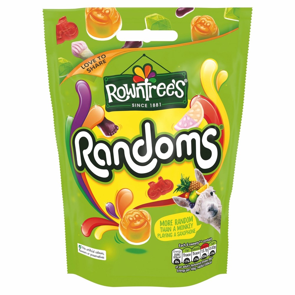 Rowntrees Randoms – 120g – Pack of 1