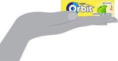 10 Pack WRIGLEY’S Orbit Apple Chewing Gum Full 100 pellets
