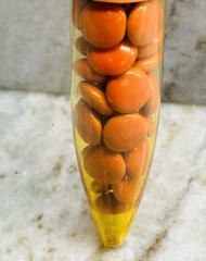 CARROT TUBES WITH ORANGE CHOCOLATE LENTILS 1.3 Oz 36gm Happy Easter
