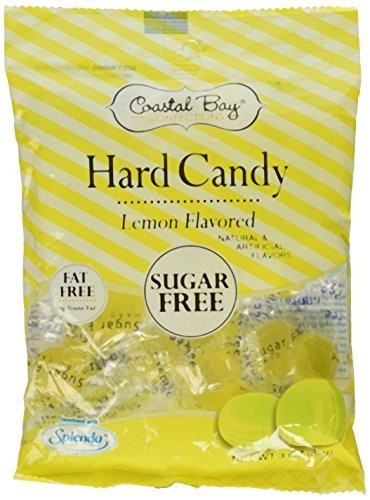 Coastal Bay Lemon Flavored Sugar Free Hard Candy by