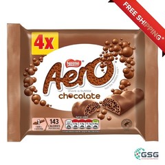 Milk Chocolate Bubbly Bar 4 Pack Imported From The UK England