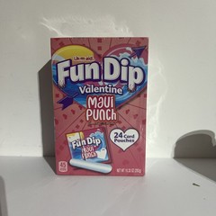 Fun Dip Valentine’s Maui Punch 24 Count, 10.32 Ounce Pouches in Box