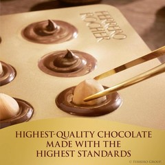 Collection Gourmet Gift Box, 24 Assorted Confections with Hazelnut, Dark Choc…