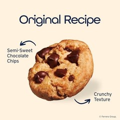 Famous Amos Original Recipe Chocolate Chip Bite-Size 30 ounces, Brown