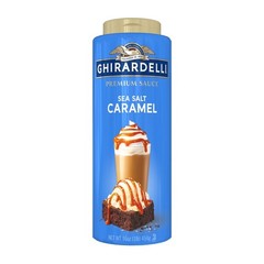 Ghirardelli Premium Sea Salt Caramel Sauce 16 oz Coffee Dessert Topping